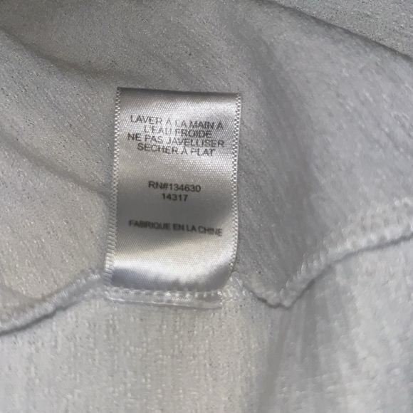 Anthropologie White And butter Yellow Gingham Blair Top small blouse cottagecore - Picture 8 of 13